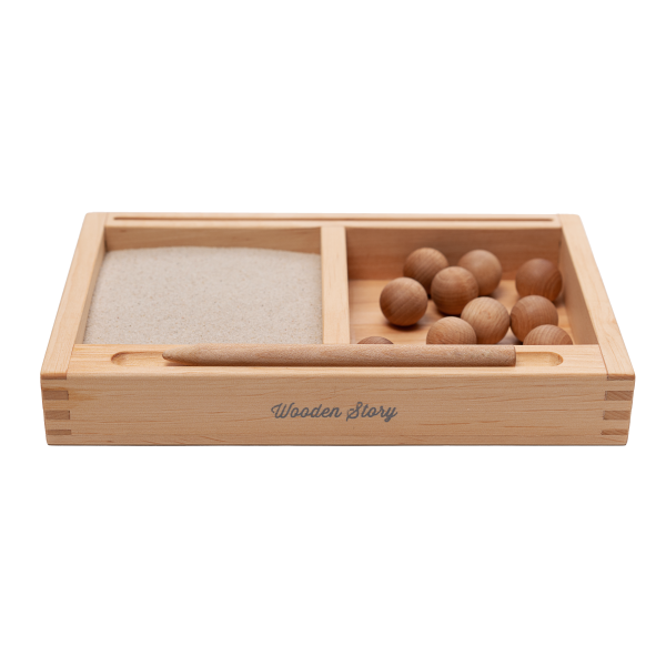 Predolo Montessori Wooden Tray – Lightweight Serving & Activity Tray For Crafts Or Snacks