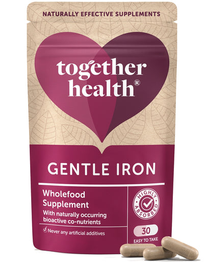 Gentle Iron – Iron Supplement – 30 Capsules