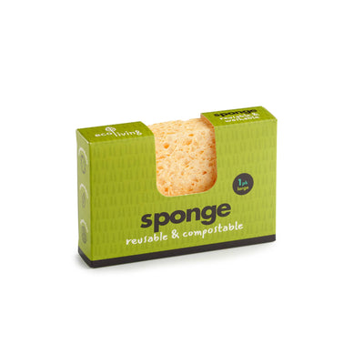 ecoLiving - Compostable Sponge - Single